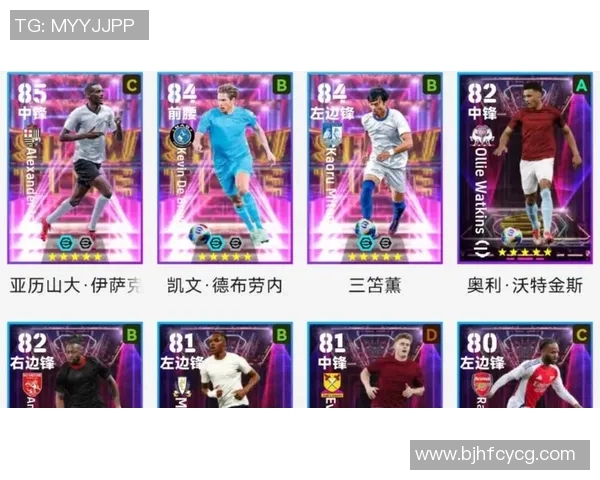 实况足球手游新球星推荐，提升你的战力，打造梦幻阵容！